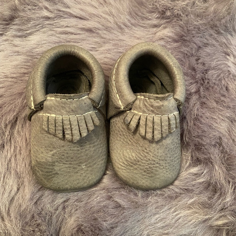Freshly Picked Gray Mocs